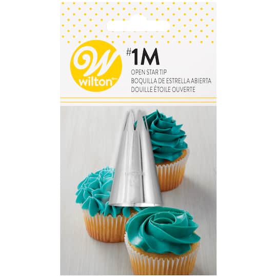 Wilton® 1M Open Star Cake Decorating Tip